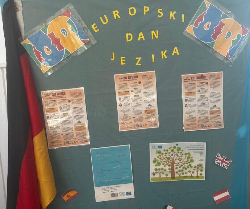 Europski dan jezika U OŠ Ljudevita Gaja Nova Gradiška