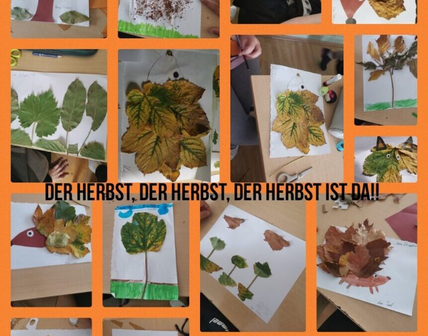 Der Herbst in unserer Schule / Jesen u našoj školi