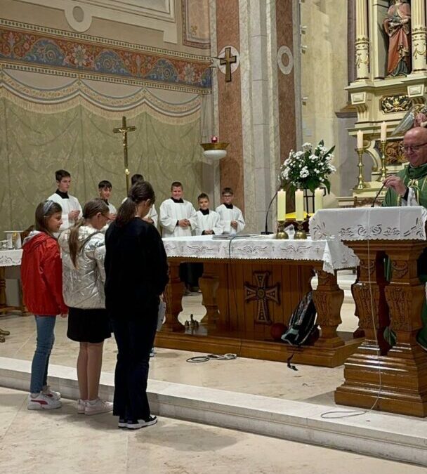 Zaziv Duha Svetog na početku nove školske i vjeronaučne godine