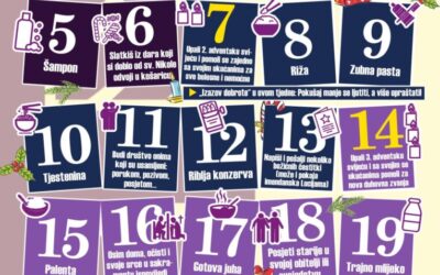 Adventski kalenDAR DOBROTE 2025.