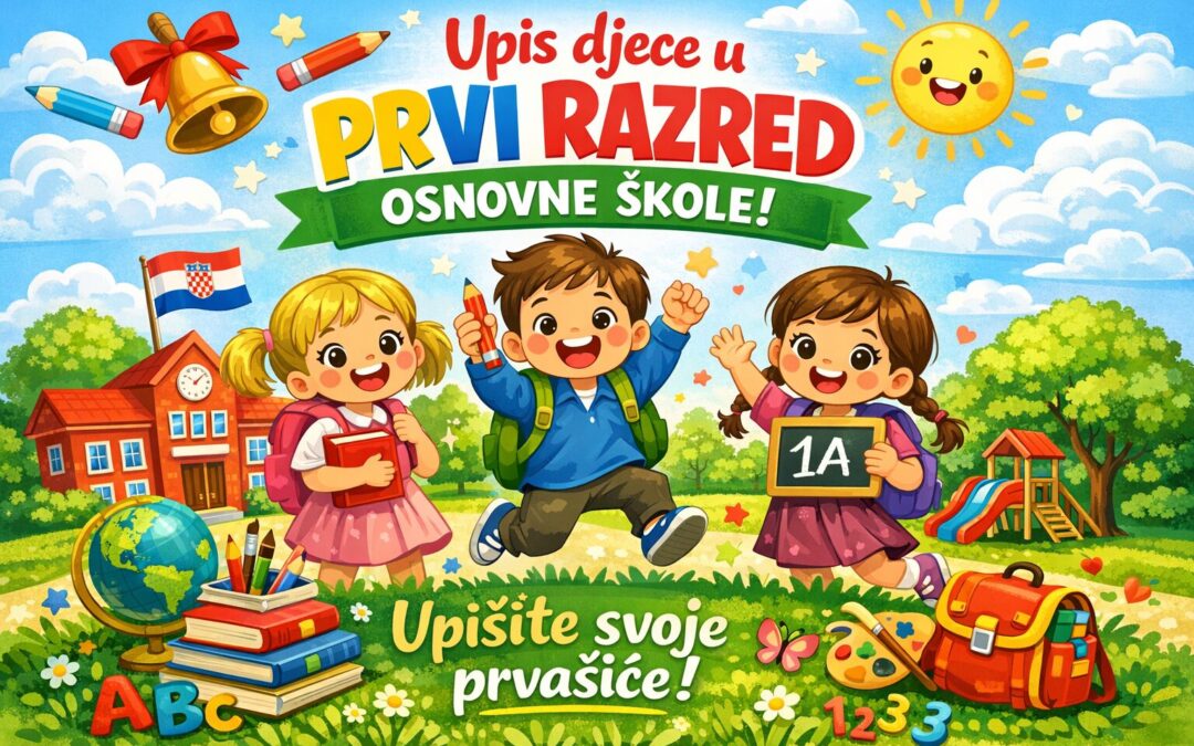 POZIV ZA UPIS DJECE U 1. RAZRED
