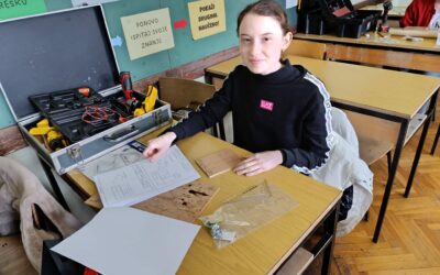 Ana Ćeranić prva na županijskom natjecanju iz tehničke kulture