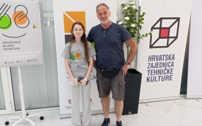 Ana Ćeranić na državnom natjecanju mladih tehničara