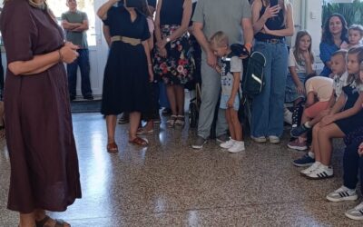 Veseli doček prvašića u Osnovnoj školi Ljudevita Gaja