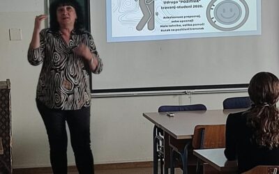 S anksioznošću se izbori, nove oblike ponašanja stvori!“- suradnja s Udrugom „Pozitiva“