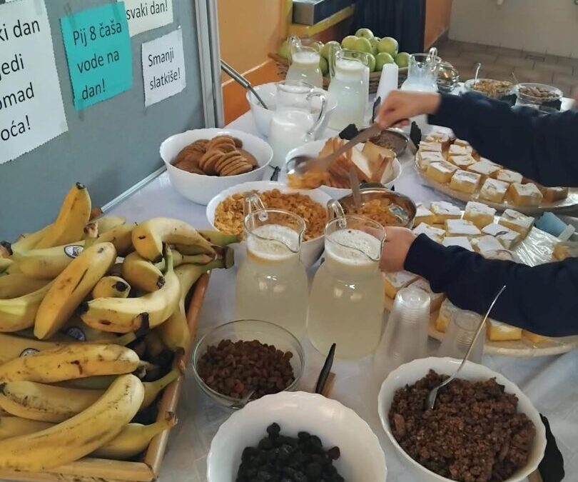Tjedan zdravog doručka u našoj školi